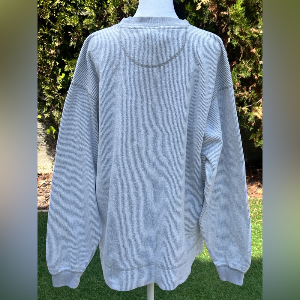 Vintage Men’s NFL KC Chiefs Gray Long Sleeve Crewneck Sportswear Size L - Picture 3 of 4